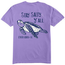 Load image into Gallery viewer, Stay Salty Y&#39;All Turtle Tee

