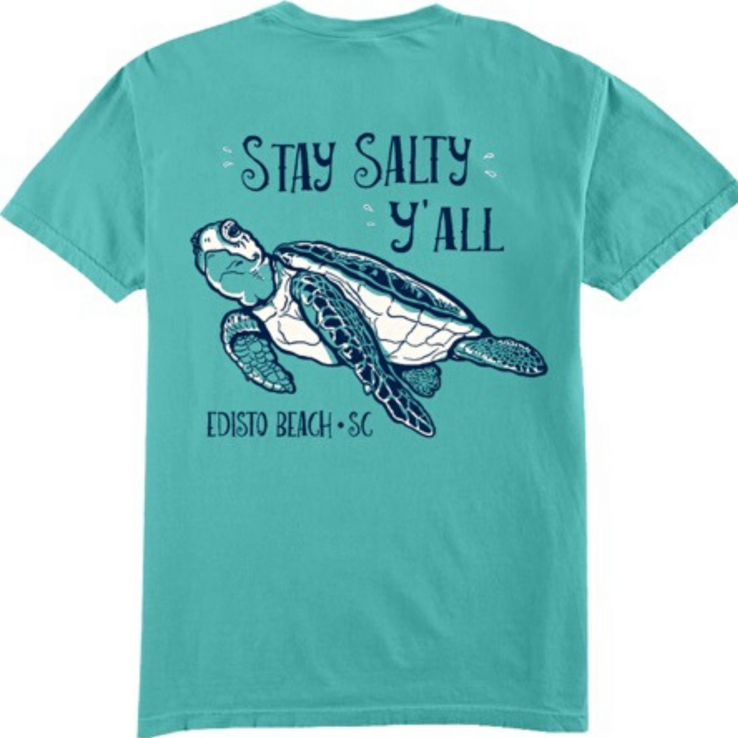 Stay Salty Y'All Turtle Tee