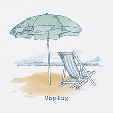 Load image into Gallery viewer, Life is Good Unplug Beach Tee
